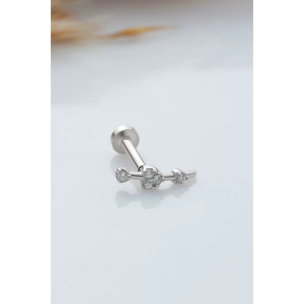 925 Ayar Minimal Tragus Piercing