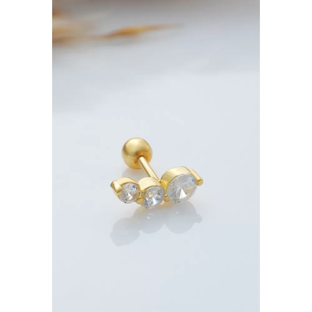 925 Ayar Minimal Tragus Piercing