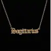 925 Ayar Gümüş Sagittarius Yay Burcu Kolye
