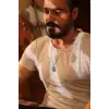 925 Ayar Gümüş 3D Aslan Motifli Erkek Kolye