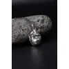 925 Ayar Goril Figürlü Erkek Kolye Silver