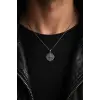 925 Ayar Gümüş Yeni Tasarım Yaşam Çiçeği Unisex Kolye