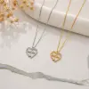 925 Ayar Gümüş  MOM Yazılı Kalpli Anne Kolye