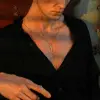925 Ayar Gümüş Zirkon Taşlı Ankh Unısex Kolye