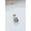 925 Ayar Elmas Modeli Minimal Tragus Piercing