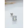 925 Ayar Tek Taş Modeli Minimal Tragus Piercing