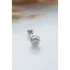 925 Ayar Taşlı Minimal Tragus Piercing