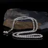 Tamamı 925 Ayar Gümüş Mini Boy 99Luk Tesbih
