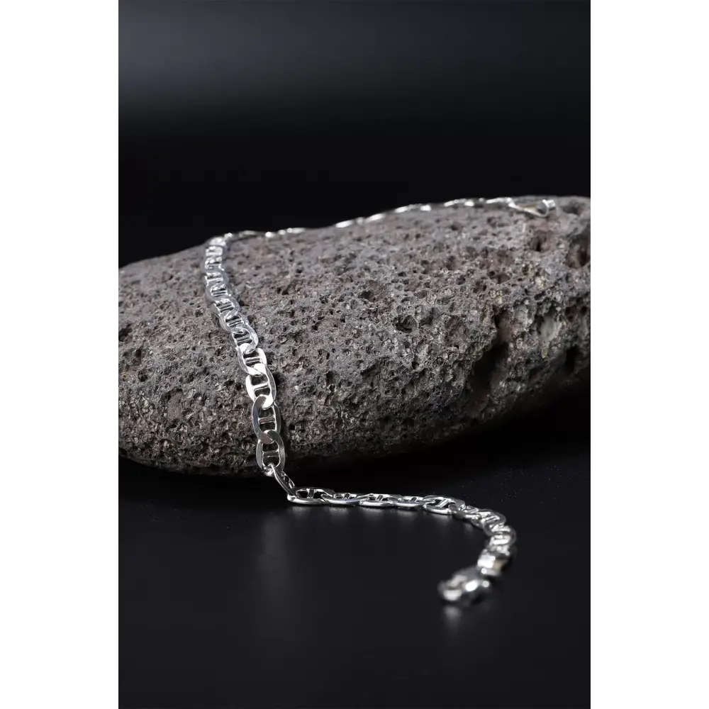 925 Ayar Barlı Gümüş Bileklik Silver