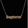925 Ayar Gümüş Sagittarius Yay Burcu Kolye