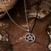 925 Ayar Gümüş Küçük Boy Pentagram Kolye