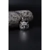 925 Ayar Baykuş Figürlü Erkek kolye Silver