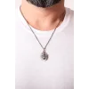 925 Ayar Goril Figürlü Erkek Kolye Silver