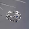 925 Ayar Gümüş Ayarlanabilir Yüzük Silver