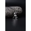 925 Ayar Gümüş Baykuş Figürlü Erkek Kolye Silver