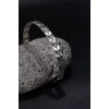 925 Ayar Şık Gümüş Kelepçe Bileklik - Silver