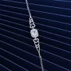 925 Ayar Zirkon Taşlı Kalp Motifli Gümüş Bileklik Silver