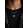925 Ayar Gümüş Yeni Tasarım Yaşam Çiçeği Unisex Kolye