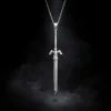 925 Ayar Gümüş Aether Blade Modern Unisex Kolye
