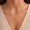 925 Ayar Gümüş Aether Blade Modern Unisex Kolye