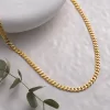 925 Ayar Gümüş 4 Mm Gurmet Zincir Unısex Kolye