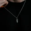 925 Ayar Gümüş Deniz Anası Unısex Kolye