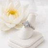 925 Ayar Gümüş Lotus Çiçeği Tasarım Yüzük