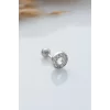 925 Ayar Taşlı Minimal Tragus Piercing