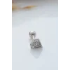 925 Ayar Elmas Modeli Minimal Tragus Piercing