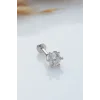 925 Ayar Tek Taş Modeli Minimal Tragus Piercing