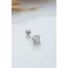925 Ayar Tek Taş Modeli Minimal Tragus Piercing