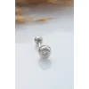 925 Ayar Taşlı Minimal Tragus Piercing