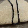 Çelik Siyah Düz Zincir 3 Mm