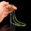 KAPSÜL KESİM DAMLA KEHRİBAR ZİRKON TAŞ GÜMÜŞ PÜSKÜLLÜ TESBİH