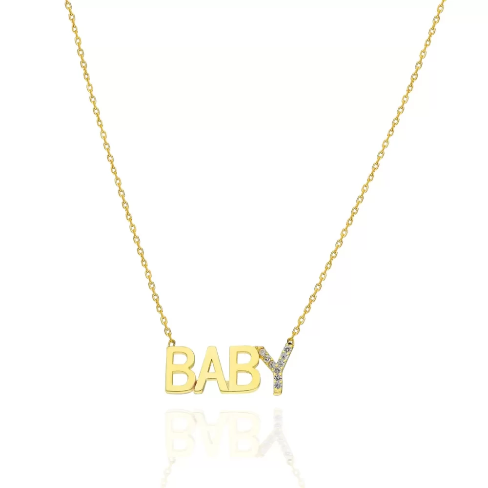 925 Ayar Gümüş BABY Kolye