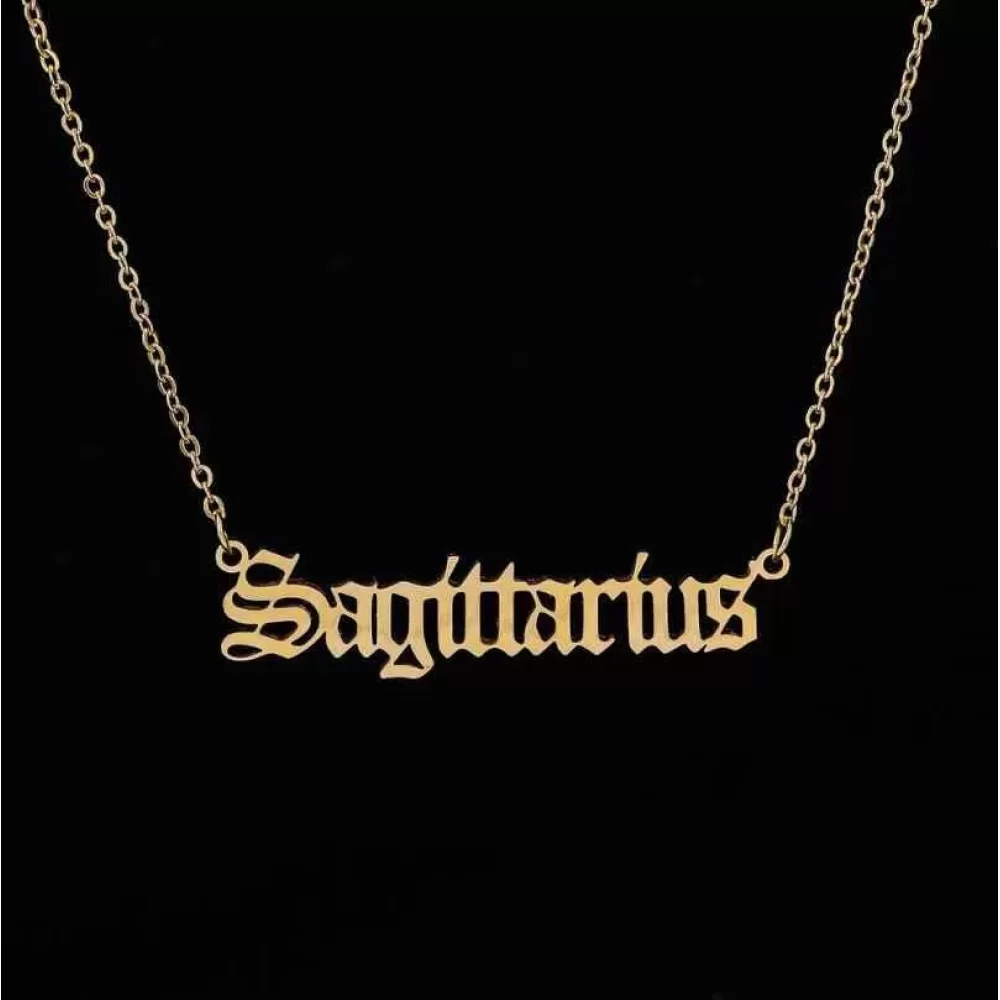925 Ayar Gümüş Sagittarius Yay Burcu Kolye