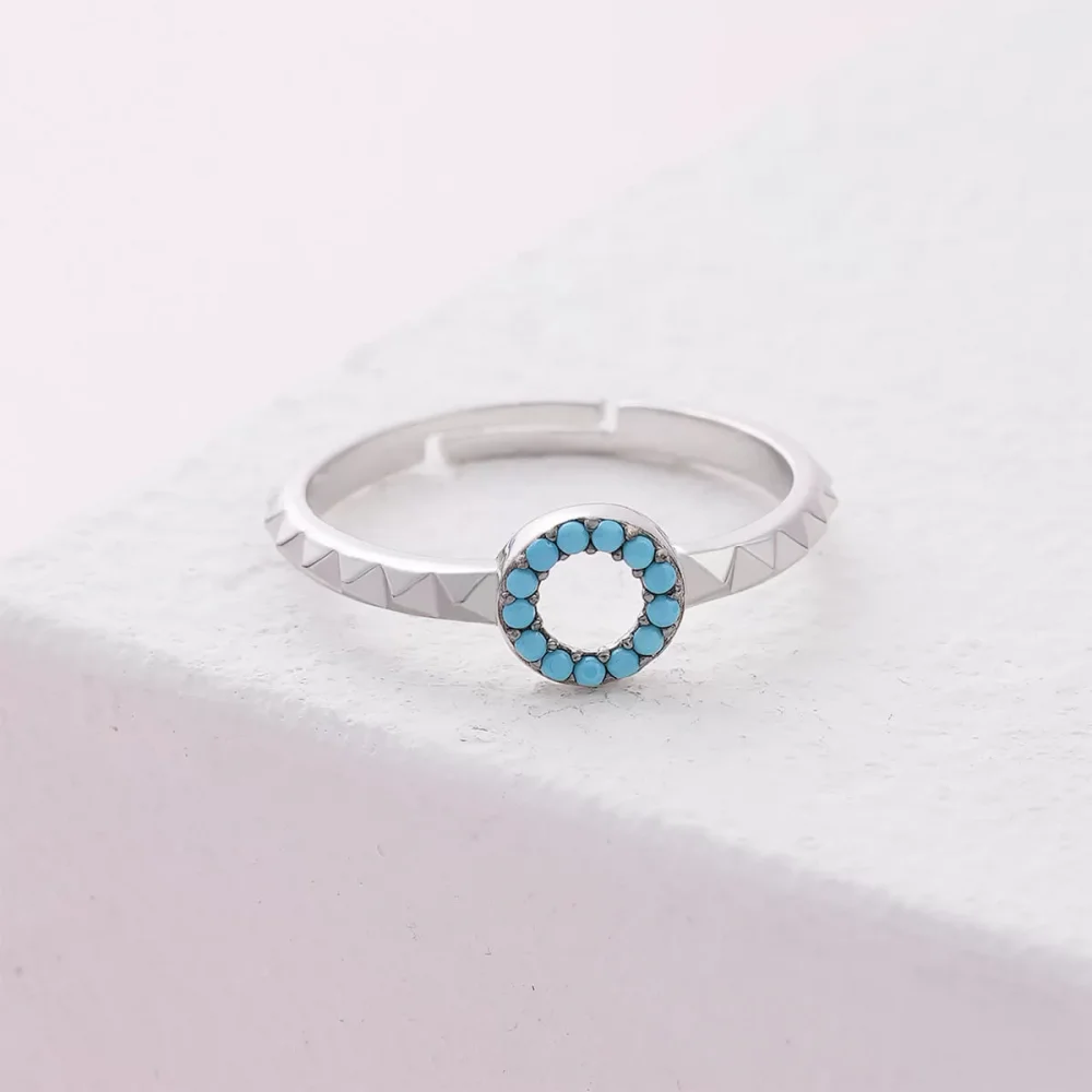 925 Ayar Gümüş Ayarlanabilir Yüzük Silver