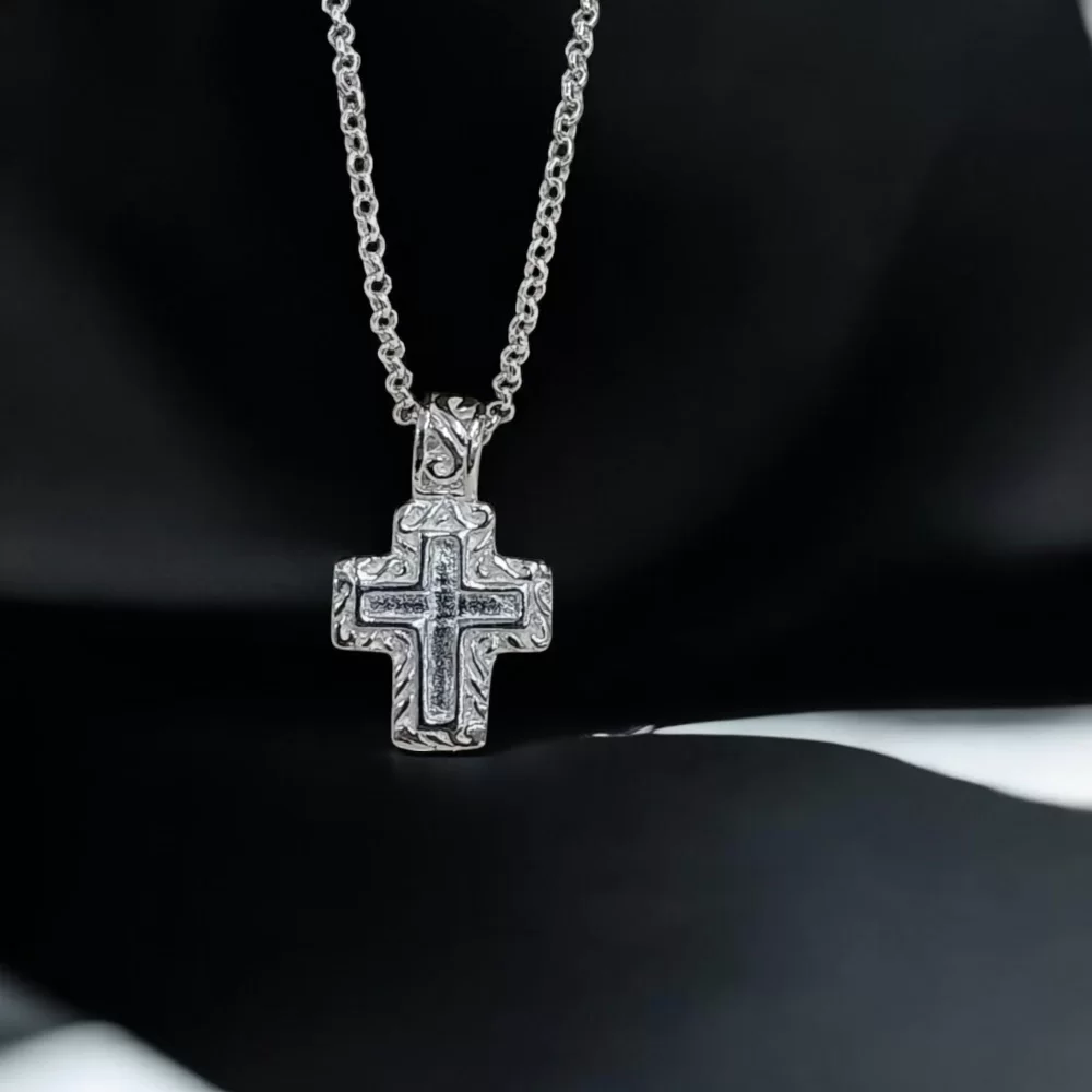 925 Ayar Gümüş Küçük Boy Unisex Hac Kolye