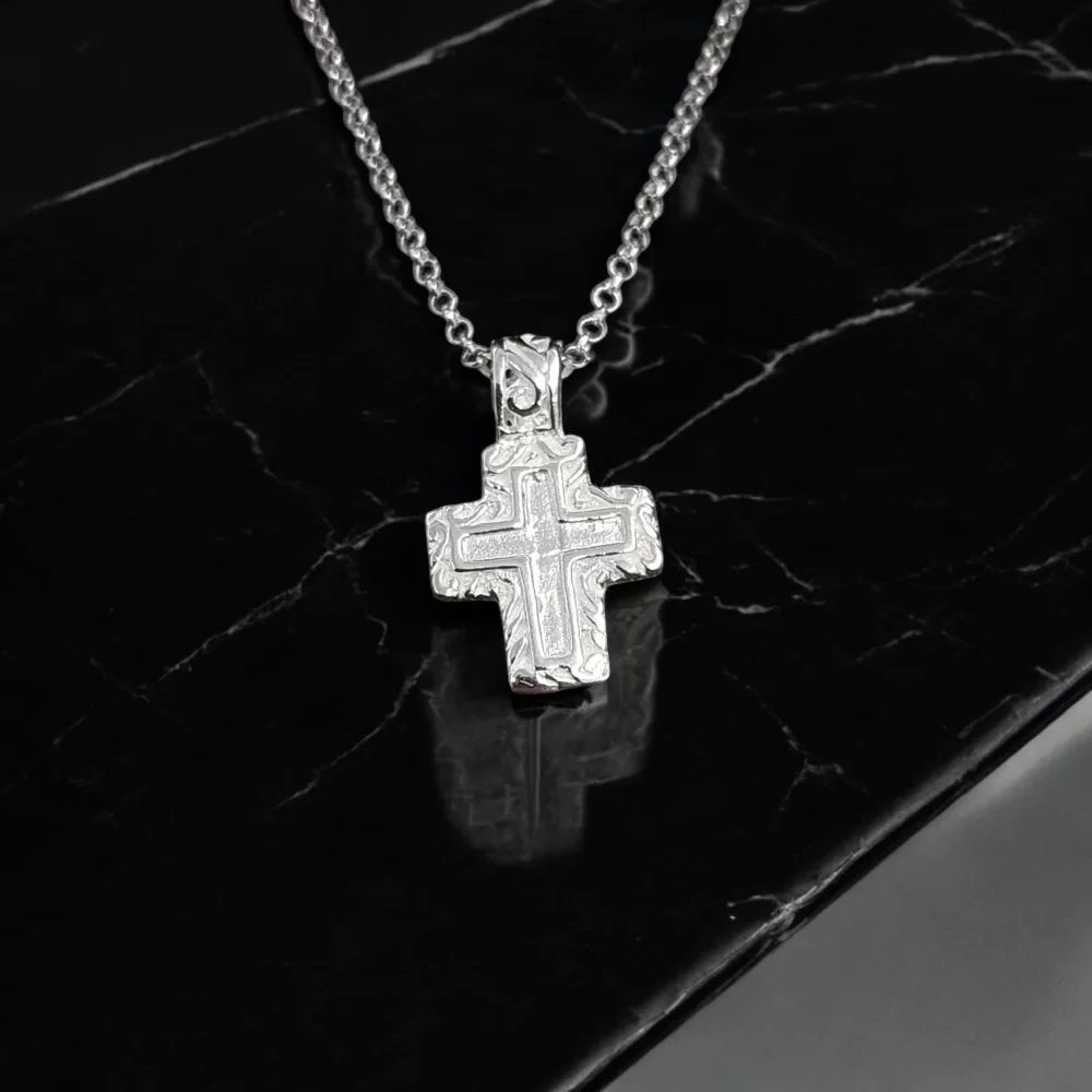 925 Ayar Gümüş Küçük Boy Unisex Hac Kolye