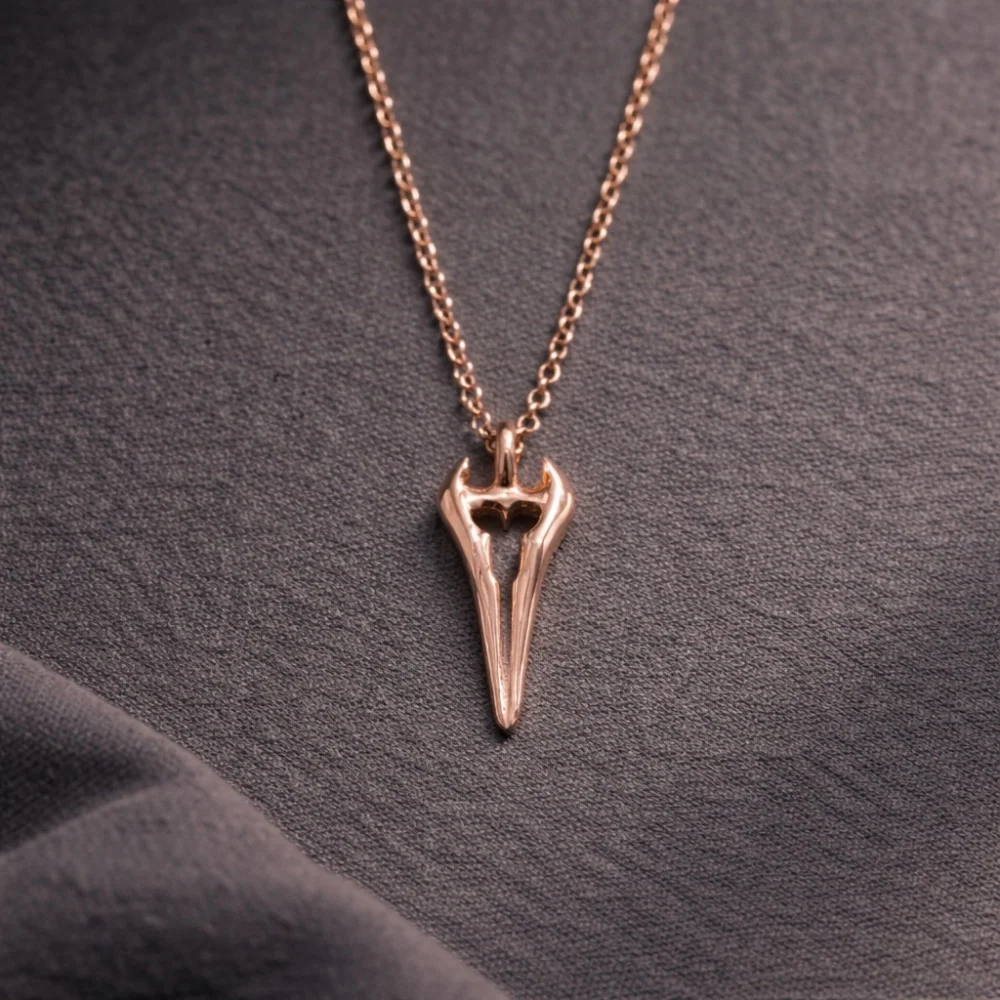 925 Ayar Gümüş Sessiz Savaşçı Unisex Kolye