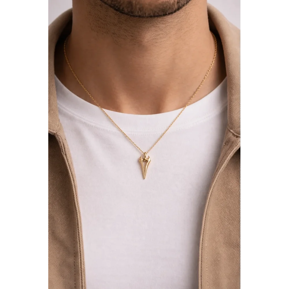 925 Ayar Gümüş Sessiz Savaşçı Unisex Kolye