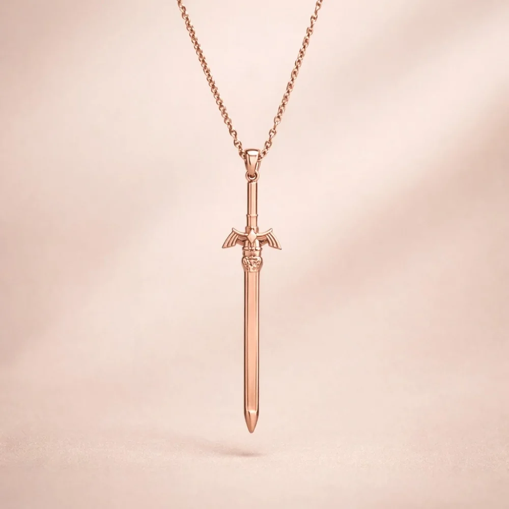 925 Ayar Gümüş Aether Blade Modern Unisex Kolye