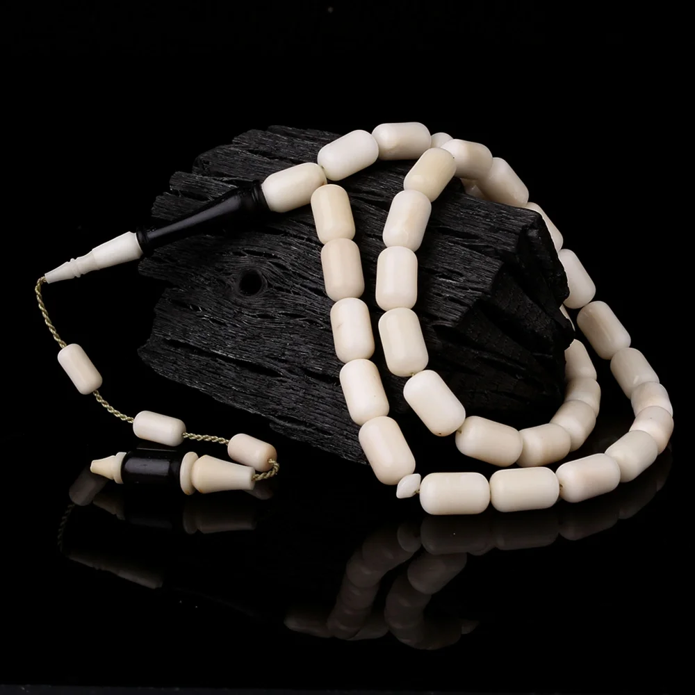 Sistemli Kapsül Kesim Abanoz Ağacına Narçıl Ağacı Tesbih