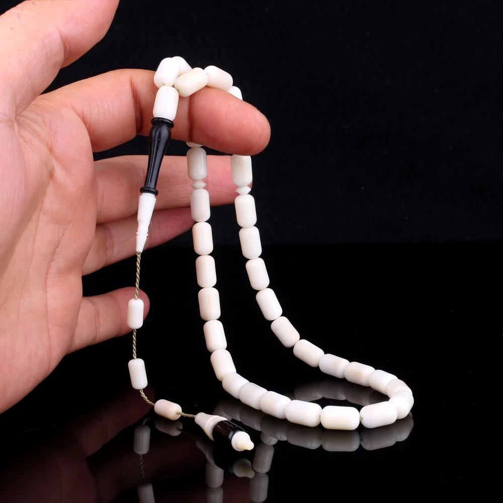 Sistemli Kapsül Kesim Abanoz Ağacına Narçıl Ağacı Tesbih