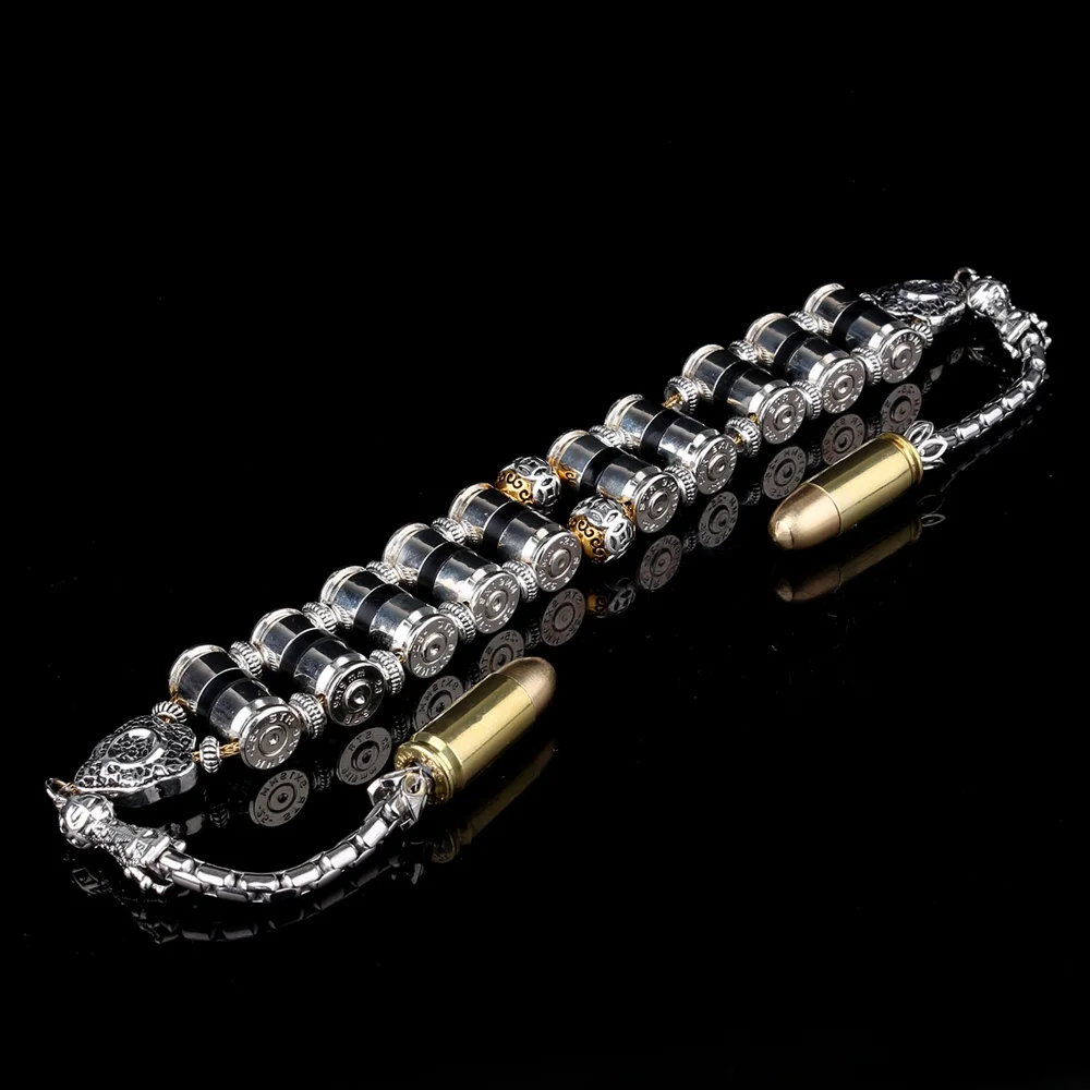 Special Design Mermi Tasarım 10 Adetli Alpaka Metal Zaza Tesbih