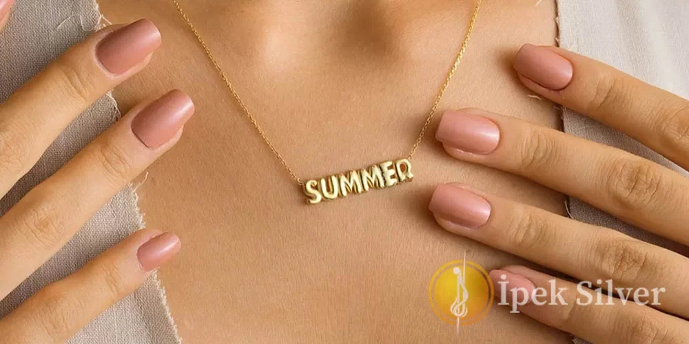 Bubble İsim Kolye Modası