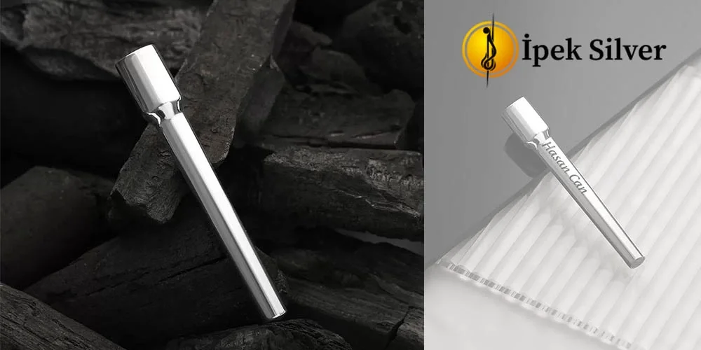 İsimli Gümüş Sipsi ile Nargile Keyfinizi Kişiselleştirin