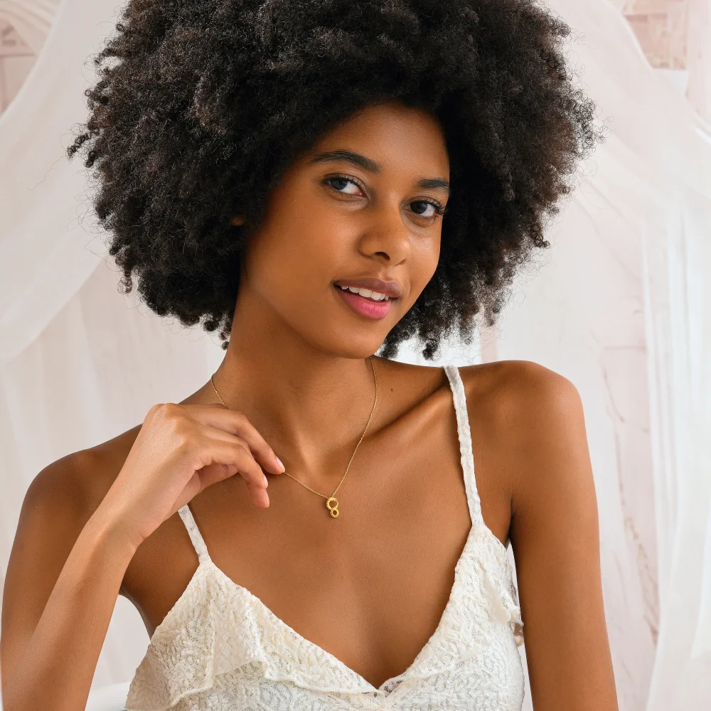 925 Ayar Gümüş Güneş ve Nazar Gözü Figürlü Kolye