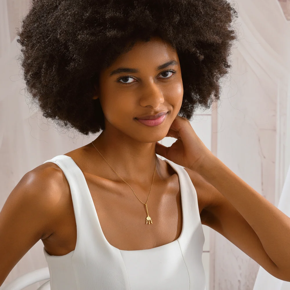 925 Ayar Gümüş Koruma ve Güç Sembolü Mızrak Figürlü Trident Kolye