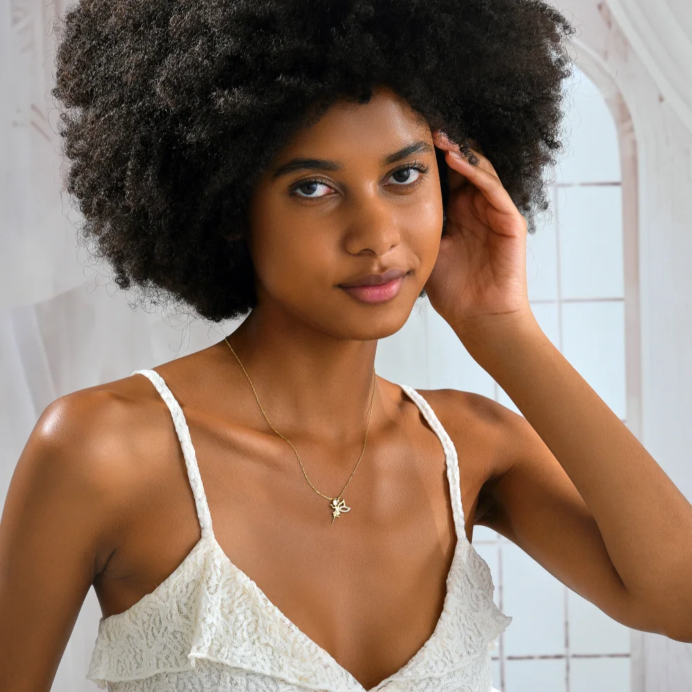 925 Ayar Gümüş Masal Perisi Kolye